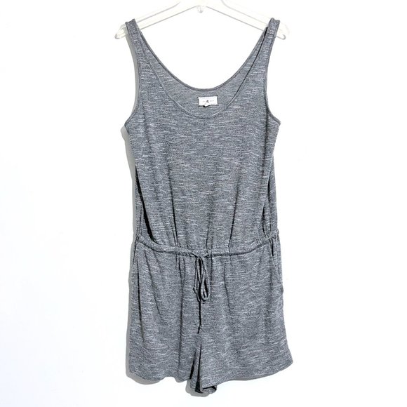 Lou & Grey Soft Comfy Causal Loungewear Romper - Picture 2 of 10